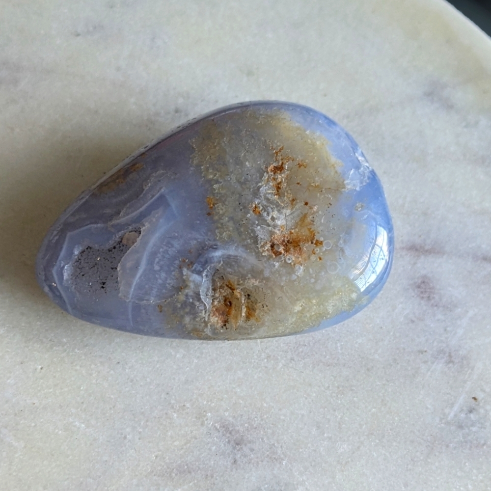 Blue lace agate